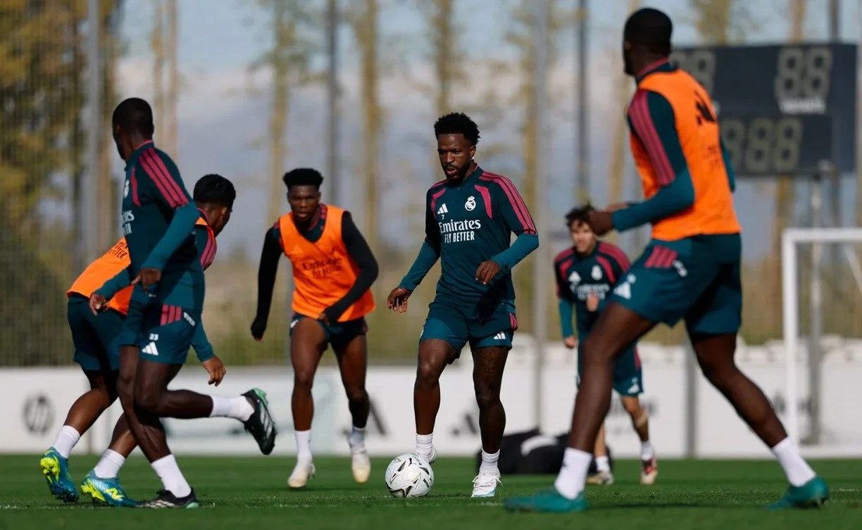 Sesi latihan skuad Real Madrid. (realmadrid.com)