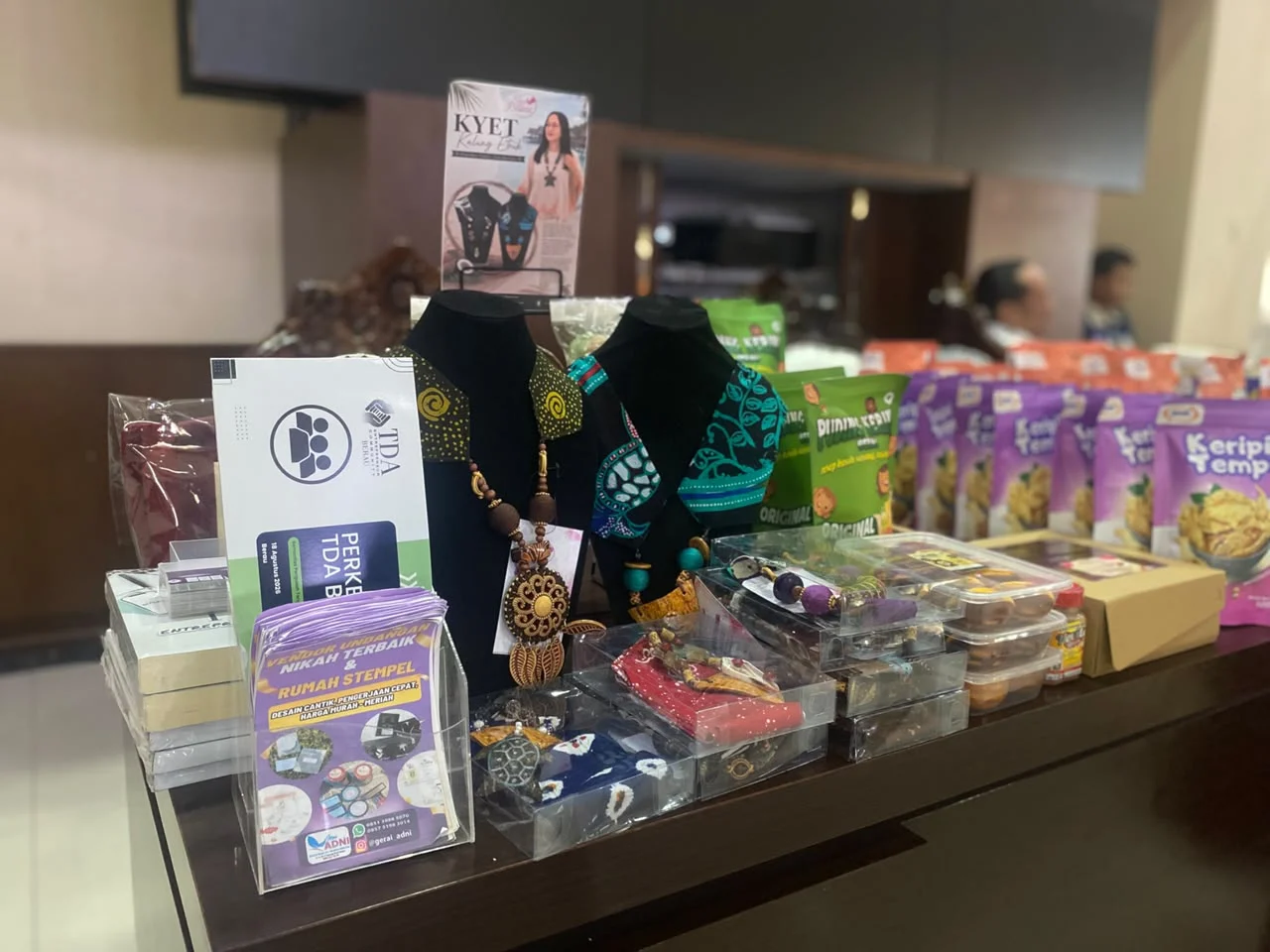 Produk UMKM lokal Berau. (Diva/BT)