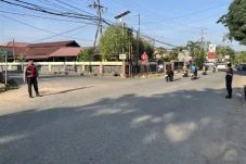 Antisipasi Kemacetan Lalu Lintas, Polres Berau Siagakan Personel di Simpang SPBU Bujangga