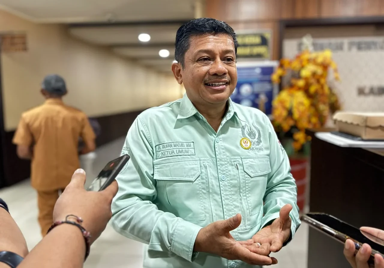 Ketua KONI Berau, Taupan Madjid. (ADRIKNI/BT)