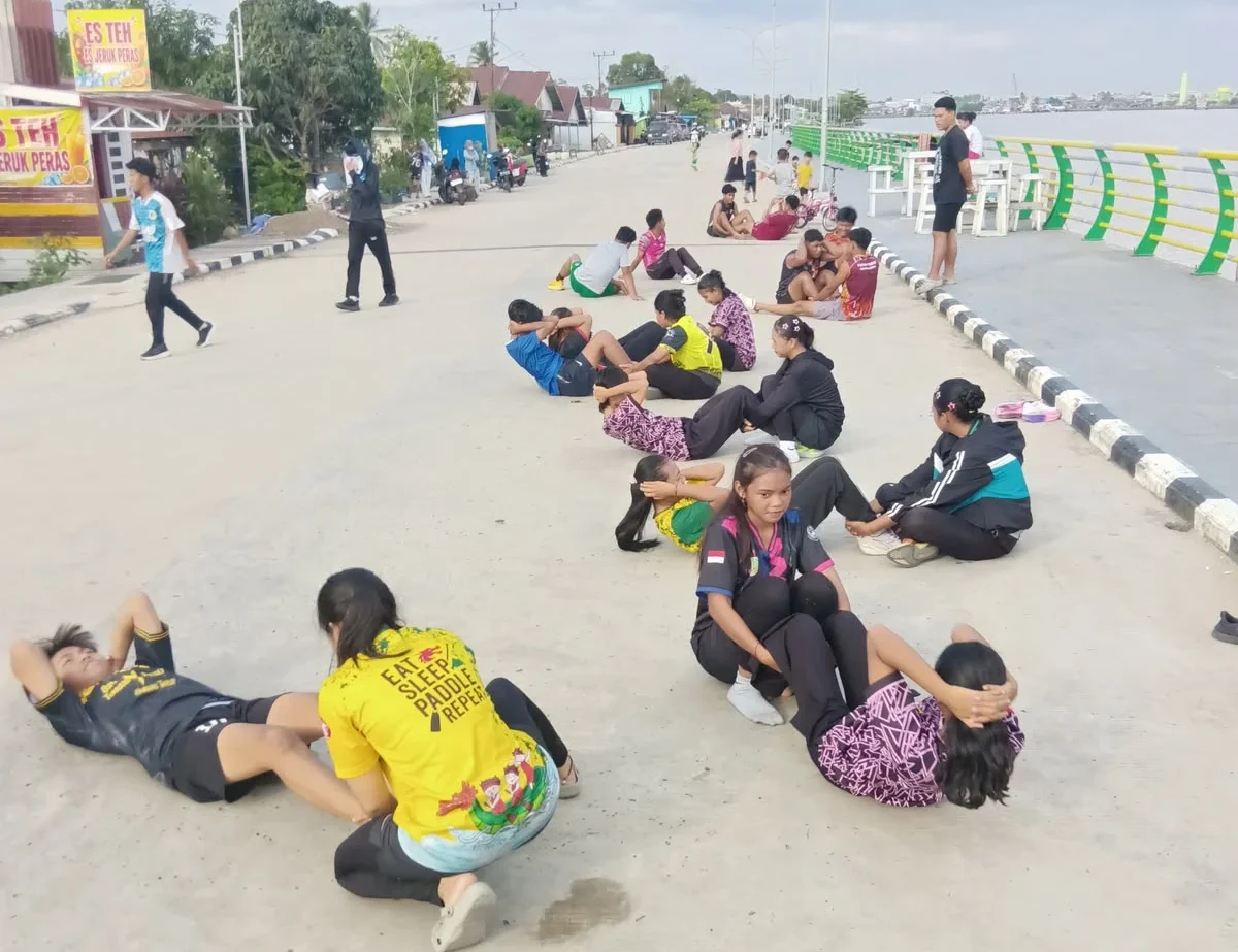 Tak Gentar dengan Keterbatasan, Atlet Dayung Berau Siap Tempur di Porprov Kaltim 2026