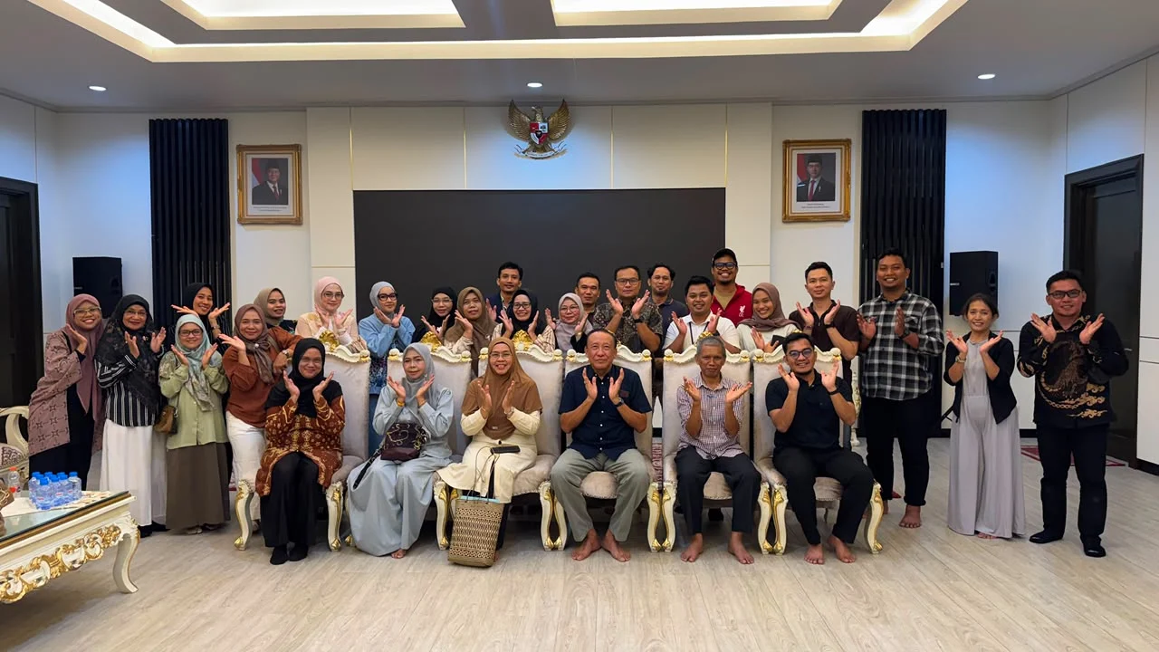 Kegiatan rapat dan evaluasi pengurus Dekranasda menuju persiapan Berau Expo pekan depan.