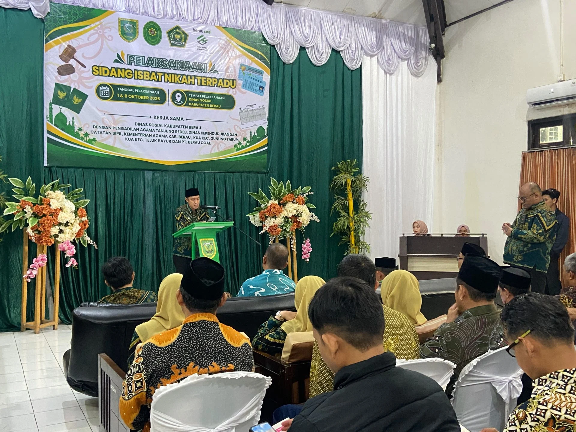 27 Pasutri Ikuti Sidang Isbat dari Dinsos Berau, Langsung Dapat Buku Nikah Resmi