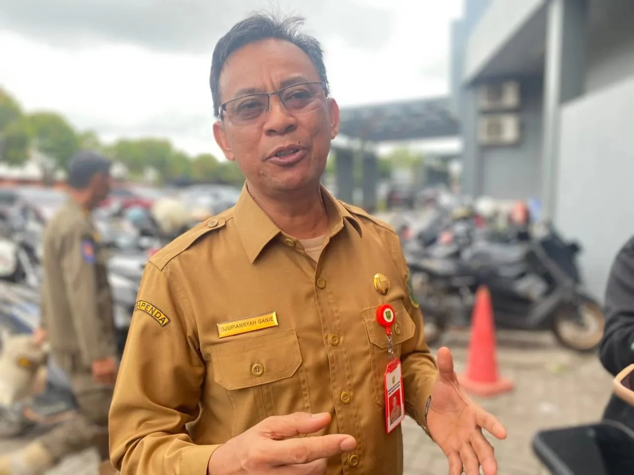 Kepala Bapenda Berau, Djupiansyah Ganie.