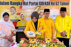 Rayakan HUT ke-62 Secara Sederhana, DPD Golkar Berau Beri Santunan Anak Yatim dan Dhuafa
