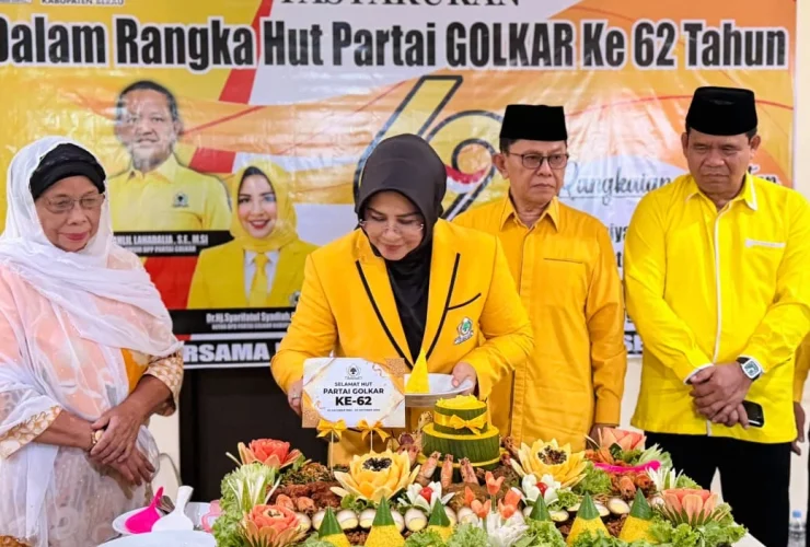 Rayakan HUT ke-62 Secara Sederhana, DPD Golkar Berau Beri Santunan Anak Yatim dan Dhuafa