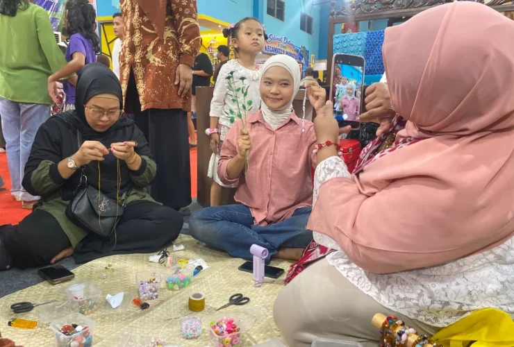 Inca Craft Hadirkan Demo Kerajinan Manik-Manik di Berau Expo 2026, Adu Kreativitas Milenial dan Gen Alpha