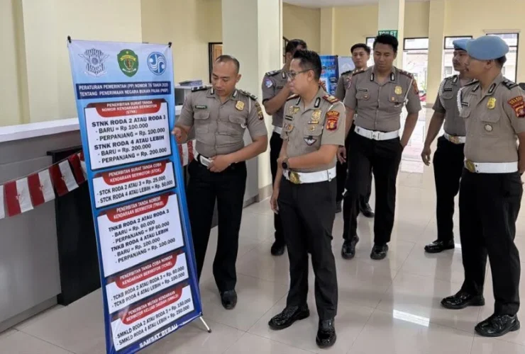 Satlantas Polres Berau Awasi Layanan SIM hingga Samsat
