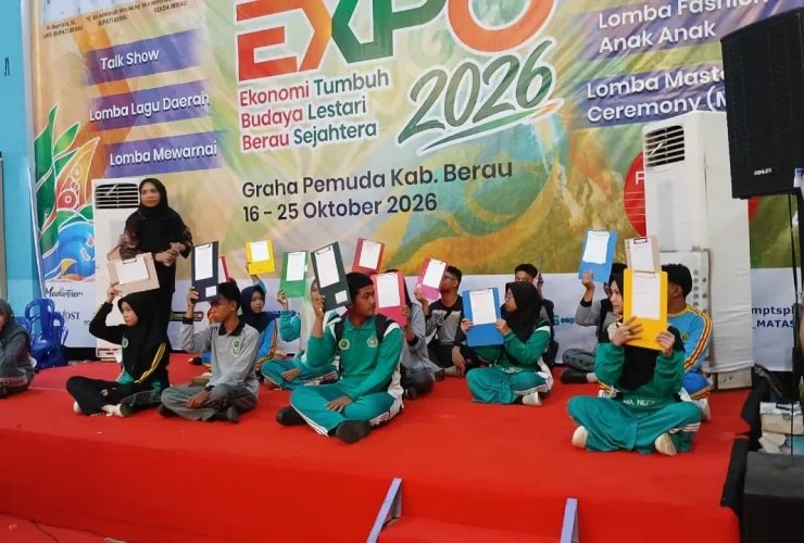 Edukasi Komoditas Perkebunan, Disbun Berau Gelar Lomba Ranking 1 Tingkat SMA di Berau Expo