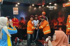 Edukasi Karhutla Lewat Spot Foto Interaktif, Stan BPBD Diserbu Pengunjung Berau Expo