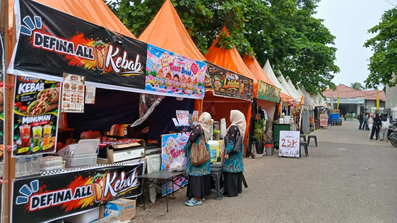 Lapak para pelaku UMKM di Berau Expo 2026. (Adrikni/BT)