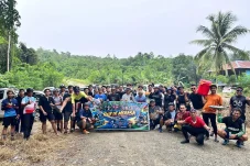Dari Tanjung Redeb ke Merasa, Bersepeda 70 Kilometer yang Penuh Tawa