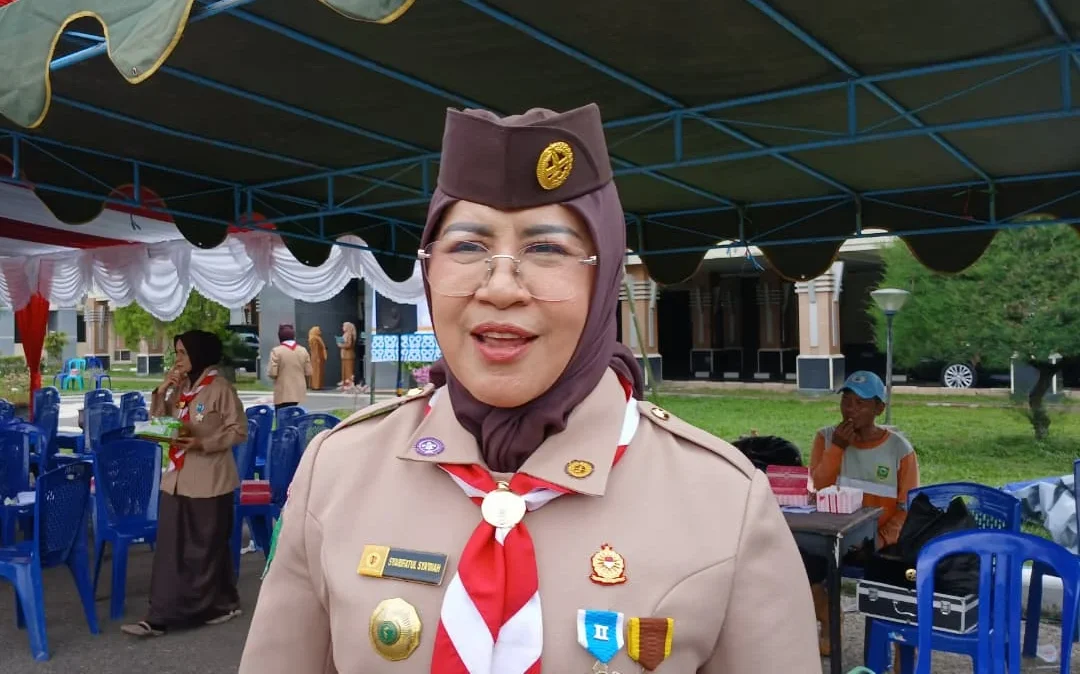 Ketua Kwarcab Gerakan Pramuka Berau, Syarifatul Syadiah.