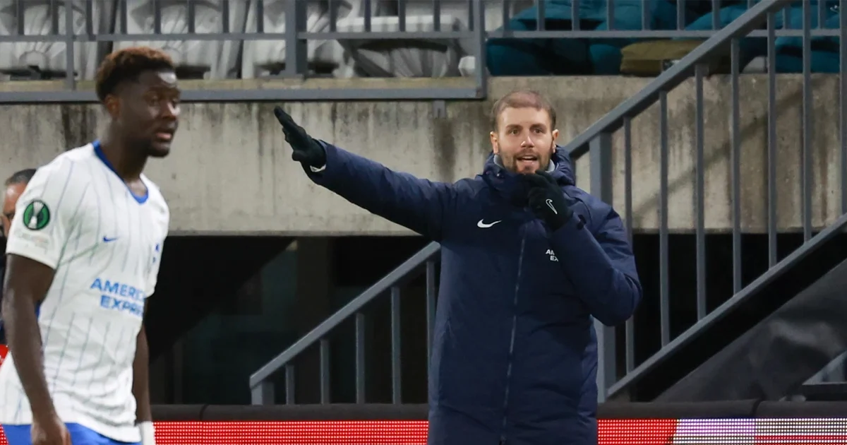 Pelatih Brighton Fabian Hurzeler (X/@BHAFC)