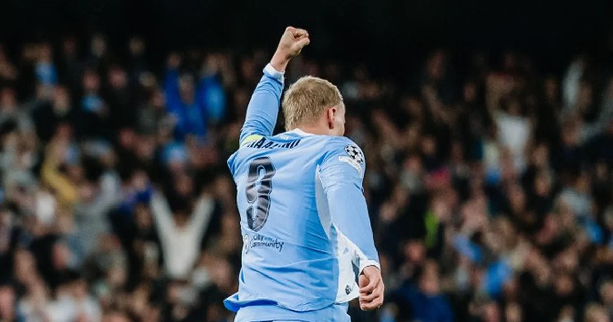Selebrasi Pemain Manchester City Erling Haaland (X/@ManCity)