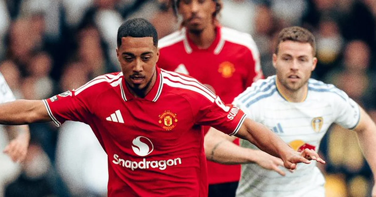 Skuad Manchester United di laga Liga Inggris melawan Leeds United (X/@ManUtd)