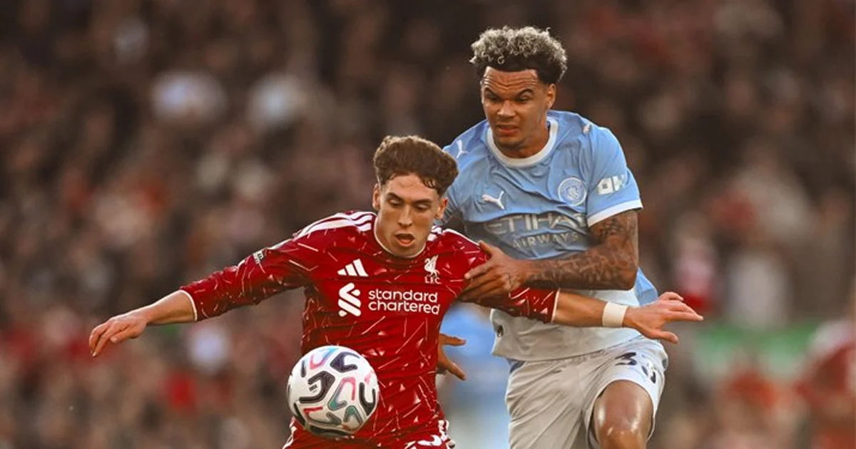 Laga Liverpool vs Manchester City di Liga Inggris (X/@LFC)