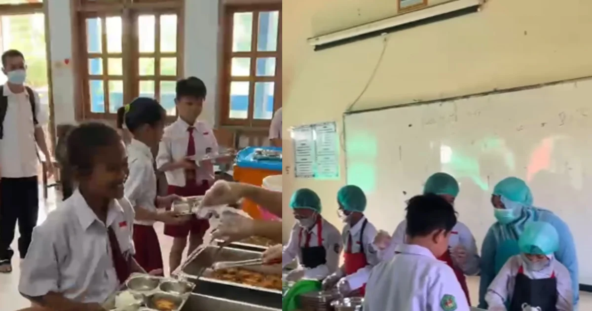 Konsep Baru Pembagian MBG: Menu Disajikan Prasmanan di Ruang Kelas