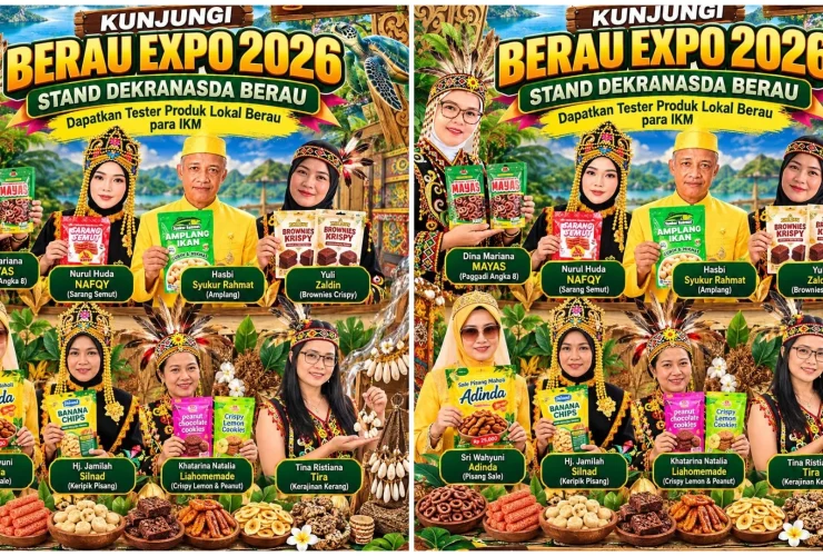 Dekranasda Ajak Pengunjung Berau Expo 2026 Cicipi Produk Unggulan IKM Lokal